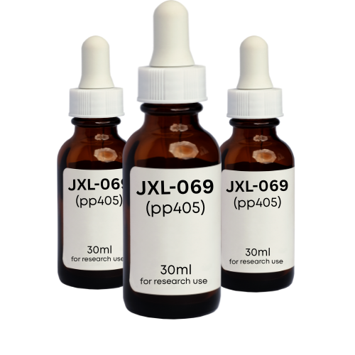 JXL-069 (PP405) 3-pack: three 30mL research solution bottles